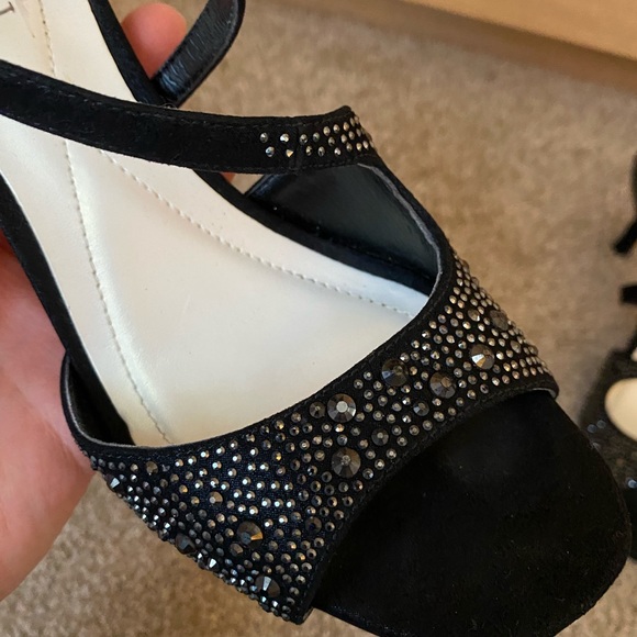 Alfani Cremena Embellished Evening Heels - Picture 4 of 6